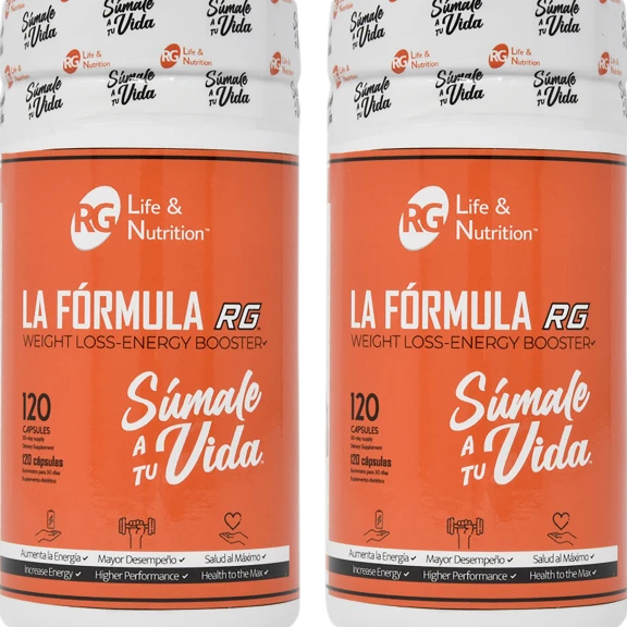 Paquete de 2: La Fórmula RG 120 Cápsulas Para 60 Días