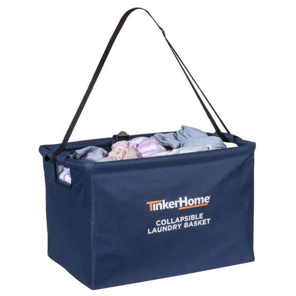 TinkerHome Collapsible Hanging Laundry Basket