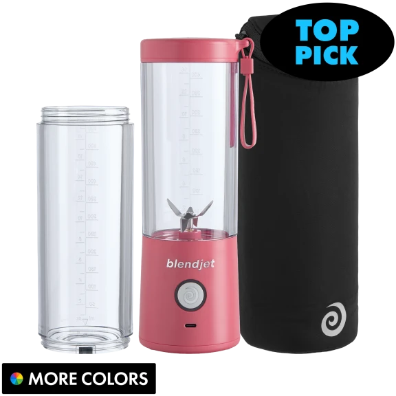 BlendJet 2 Portable Blender with Bonus Jar & Sleeve