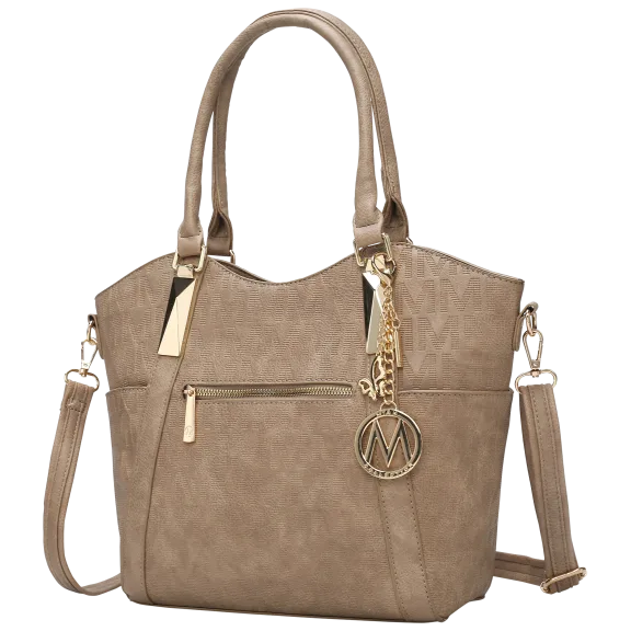 MKF Collection Hazel Vegan Leather Tote Handbag by Mia K