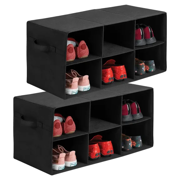 2-Pack: Zober Shoe Organizers