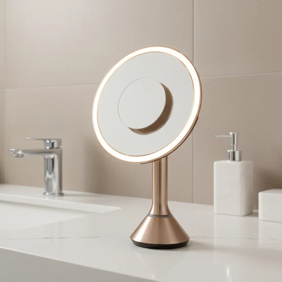 The Best 10x Lighted Sensor Vanity Mirror