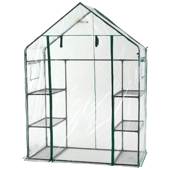 Ogrow Deluxe Walk-In Greenhouse