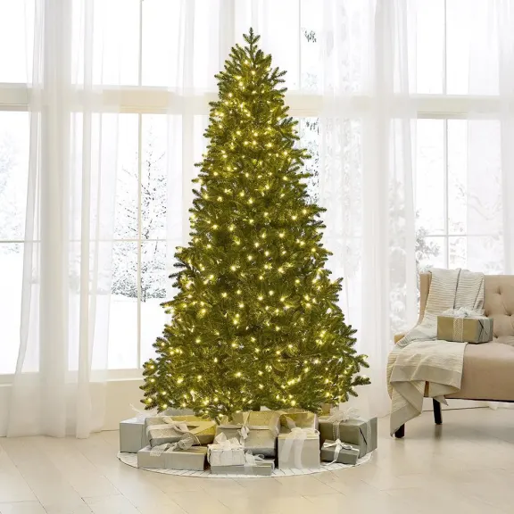 The World's Best 7.5' Prelit Slim Noble Fir