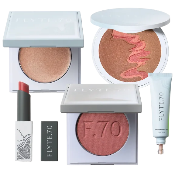 Flyte.70 5-Piece Lacquered Lipstick & Face Set