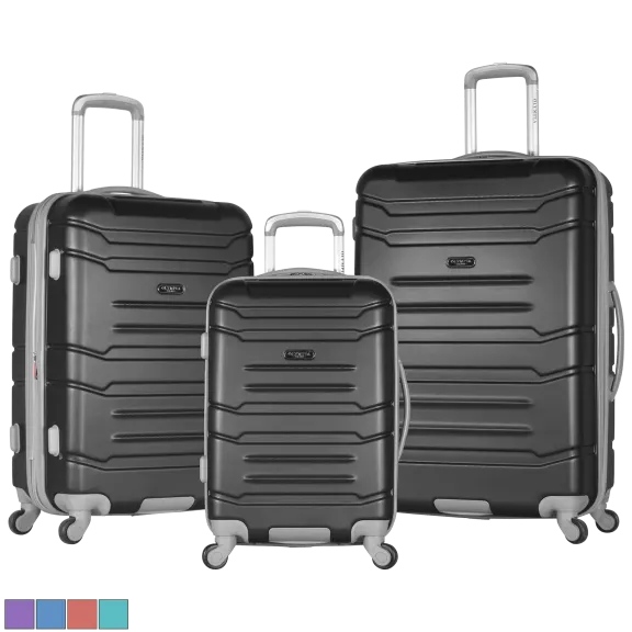 Olympia USA Denmark 3-Piece Luggage Set