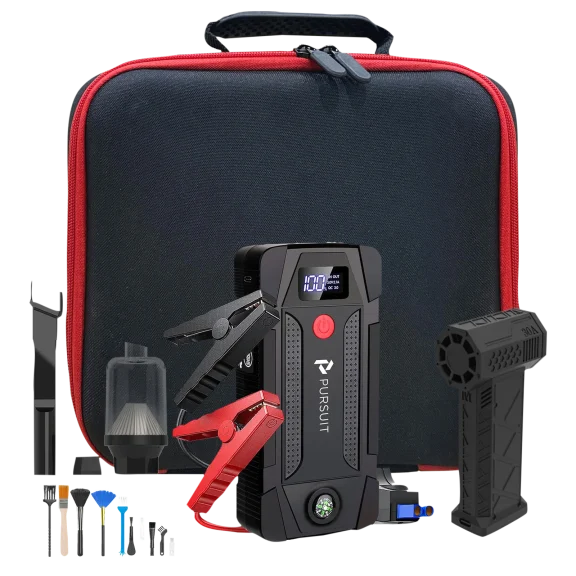 Pursuit Ultimate Roadside Kit with 1000 Amp Jump Starter
