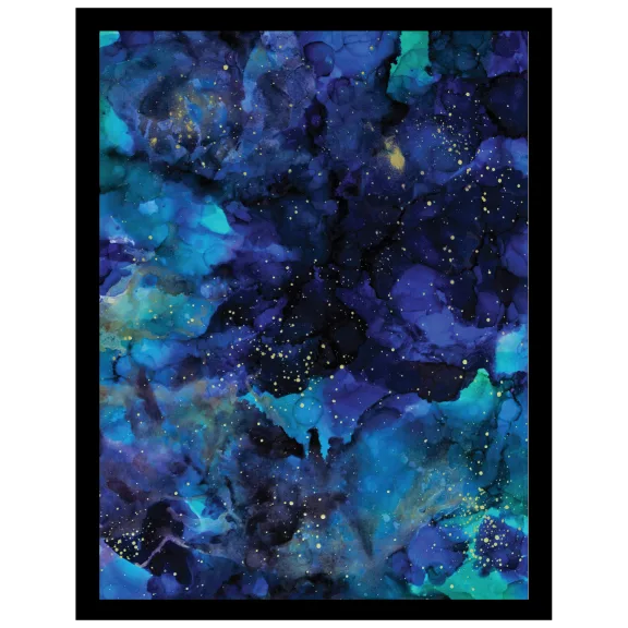 Wahl Art by Venice Beach Collections Abstract Art Design Print - Purples