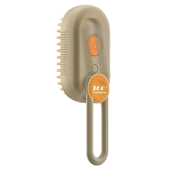 The Self-Cleaning Grooming Brush