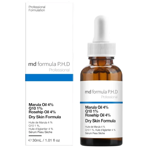MD Formula Dry Skin Serum with Marula Oil, Q10 & Rosehip Oil