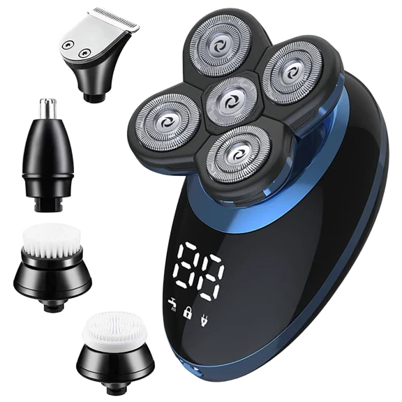 VUKO Afeitadora Eléctrica de Precisión Dual para Hombre