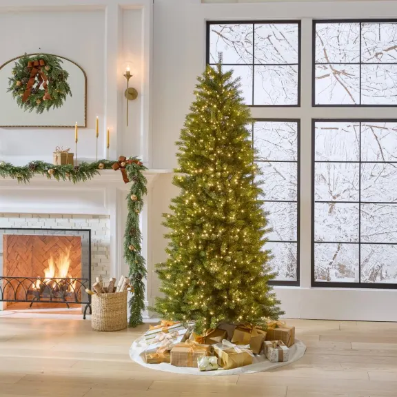 The 7.5ft Twinkling Starry Night Slim Fir