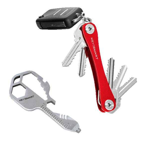 KeySmart ALLTUL 16-in-1 Keychain Multi-Tool and Compact Key Holder