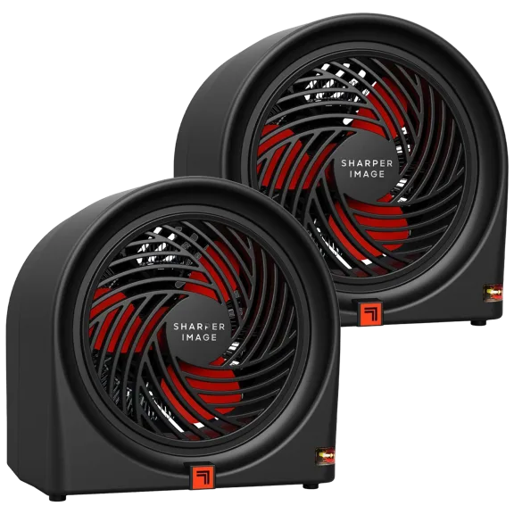 2-Pack: Sharper Image by Vornado RADIUS 5H Personal Heater