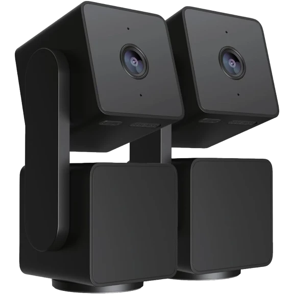 2-Pack: Wyze IP65 1080P 360° Indoor / Outdoor v3 Camera