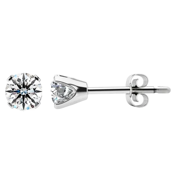 The Classic Stud Earrings With Lab-Grown Diamonds