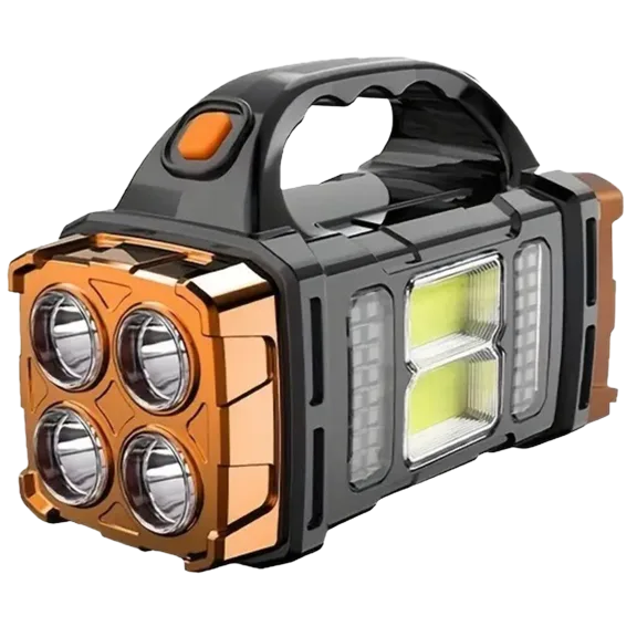 Hakol Solar & USB Rechargeable LED Lantern Flashlight with 4 Modes