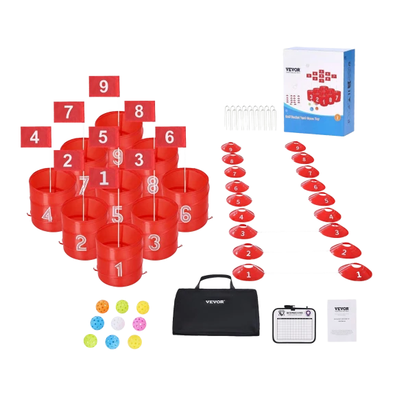 VEVOR 9-Hole Portable Backyard Putting Golf Game