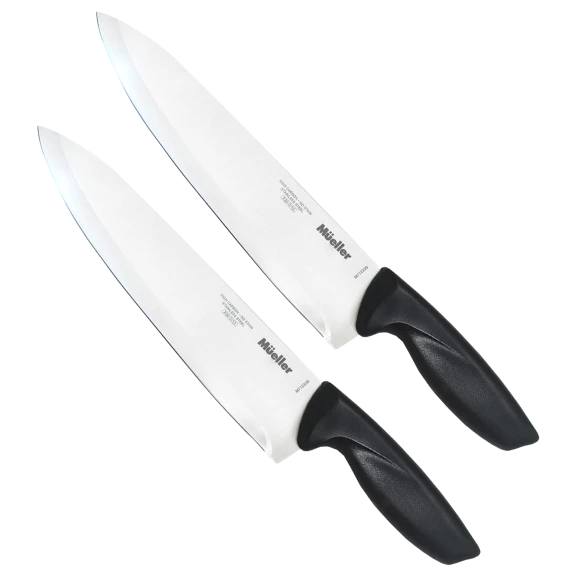2-Pack: Mueller 8" Stainless Steel Chef's Knife