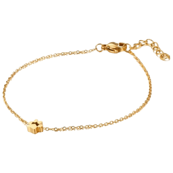 Hollywood Sensation Pulsera Ajustable Dije Huella Mini