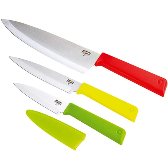 Kuhn Rikon Colori+ Classic Professional Knife Set