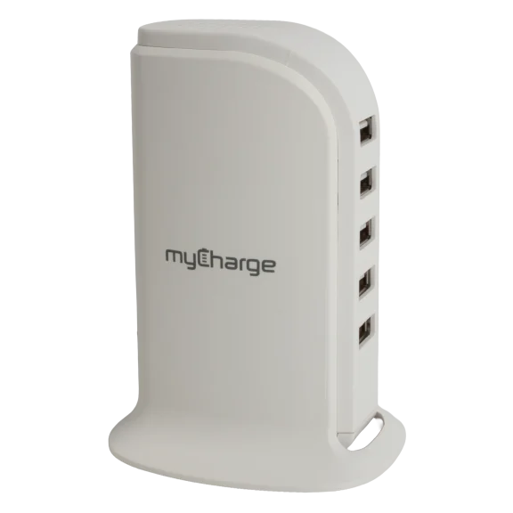 MyCharge Power-Hub 5 5-Port USB Tower