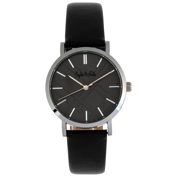 Sophie & Freda Budapest Leather Band Watch