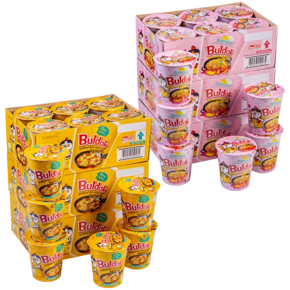 24-Pack: Samyang Hot Chicken Ramen Cups