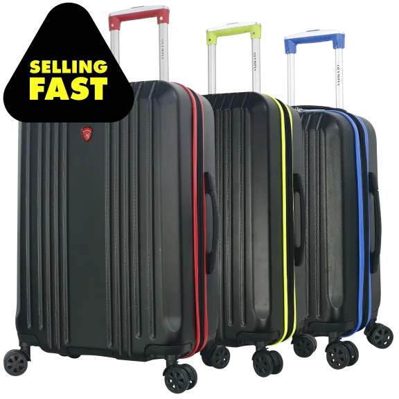 Olympia USA Apache Plus Hardside Carry-On Luggage