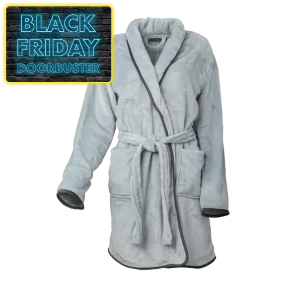 Ardour Pipe Hem Velvet Robes