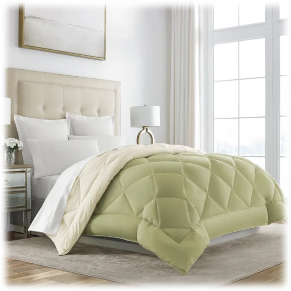 Sleep Restoration Hotel Collection Reversible Down-Alternative Comforter
