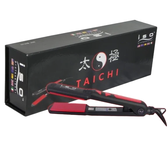 Plancha de Cabello ISO Beauty Taichi de Cerámica 100% Sólida con Infusión de ...