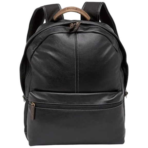 Boconi Garth Slim Leather Backpack