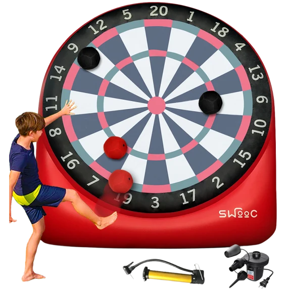 The Giant Kick Darts Set