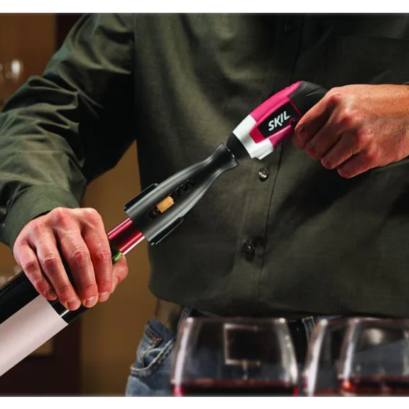 SKIL iXO Vivo Power Screwdriver with Wine Opener Attachment