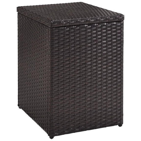Crosley Furniture "Palm Harbor" Outdoor Wicker Rectangular Side Table