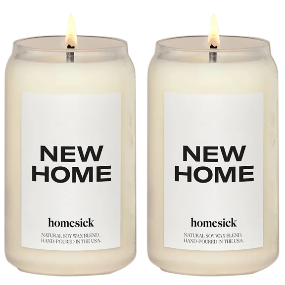 2-Pack: Homesick Natural Soy 13.75oz New Home Candles