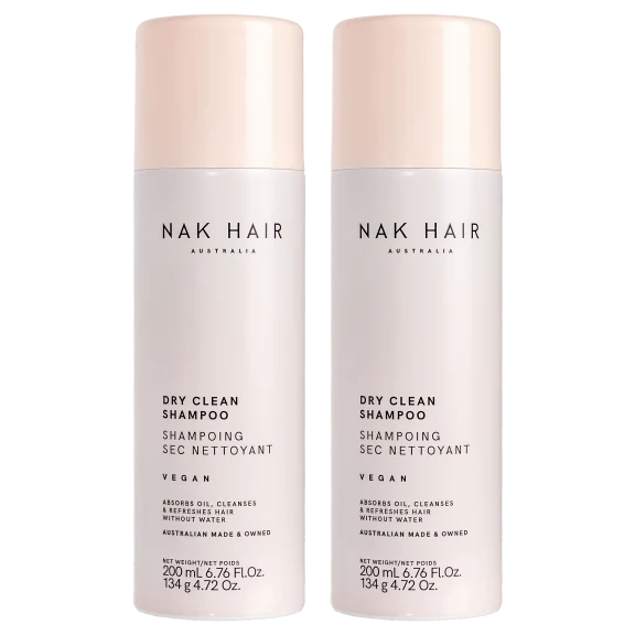 2-Pack: NAK Hair Dry Clean Shampoos