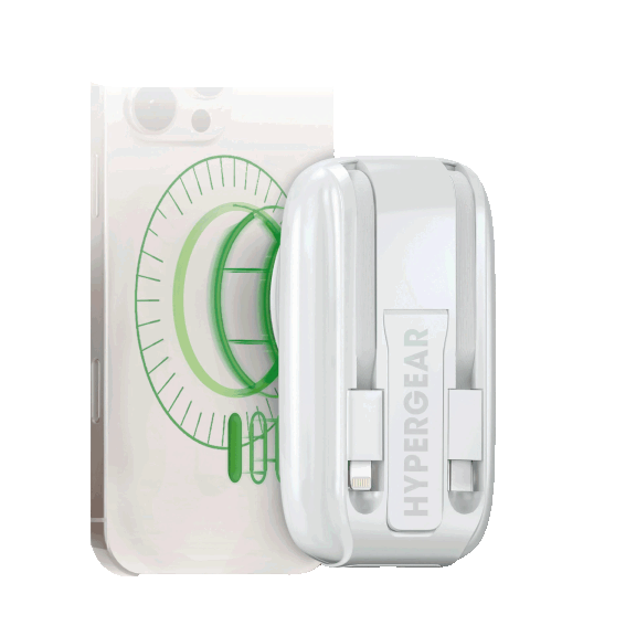 HyperGear Mag Grip Go 5000mAh Wireless Power Bank