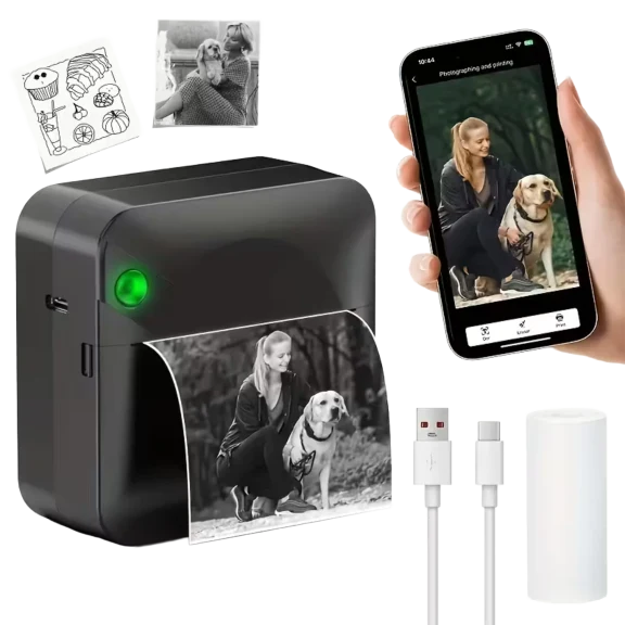 Kenro Mini Pocket Thermal Printer Set