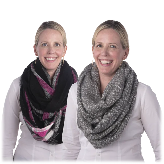2-Pack: Infinity Scarves by Tri-Coastal Designs