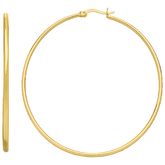 Savvy Cie 58mm Hoop Earrings