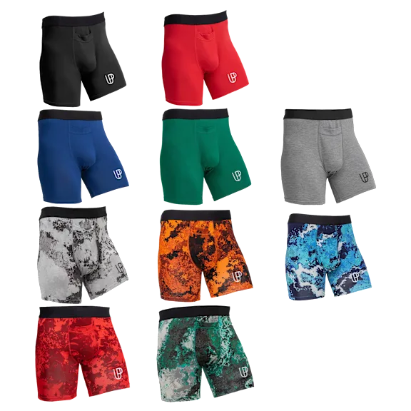 10-Pack: Under Project Cotton Modal Boxer Briefs