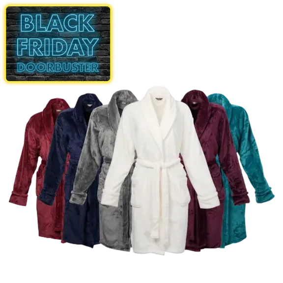 Ardour Plush Velvet Robe