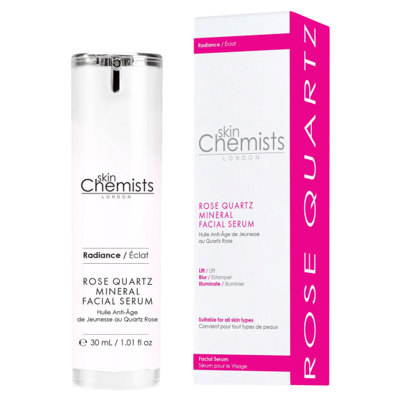 skinChemists Rose Quartz Mineral Facial Serum (30 mL)