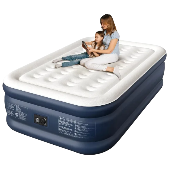 Cherimor Twin 18" Self-Inflating Mattress with Built-in Pump