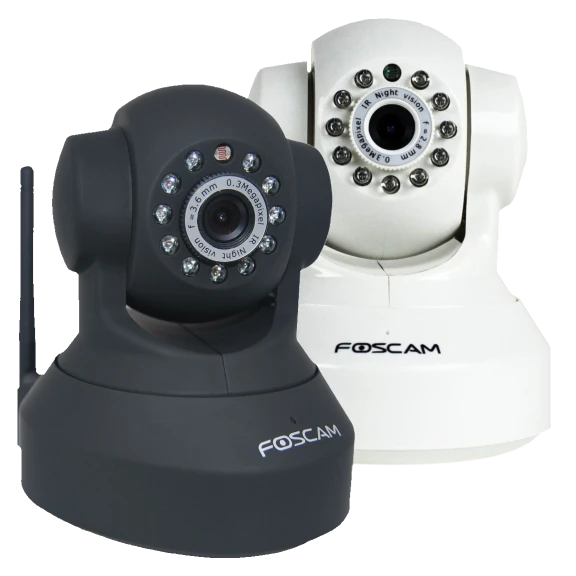 Foscam FI8918W 480P WiFi Security Camera with 300° Pan & Tilt (Refurbished)