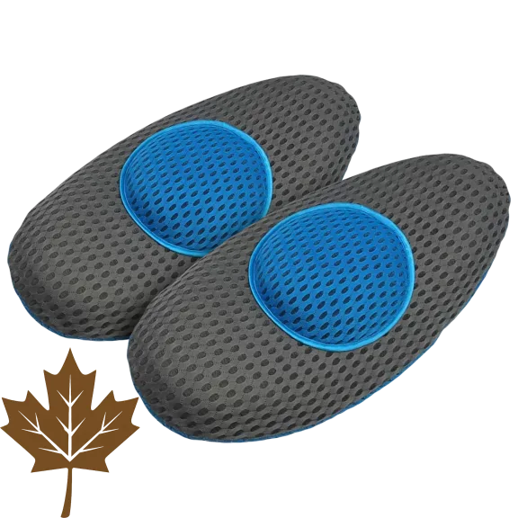 2-Pack: Comfy Curve Memory Foam Back Support Pillow