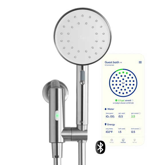 hai Smart Self-Powered Water-Saving 1.8GPM Shower Head