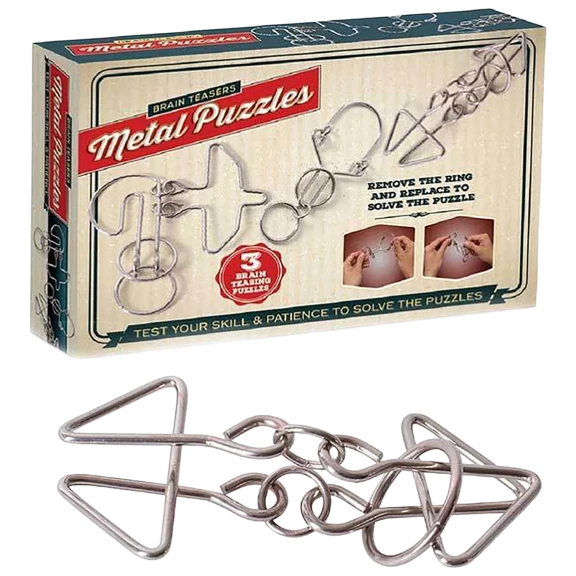 Meridian Point 3-Piece Adult Brain Teaser Set